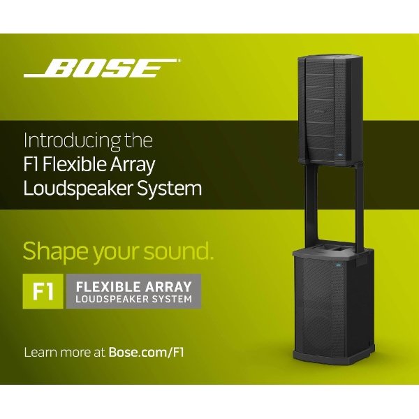 f1 model 812 flexible array loudspeaker