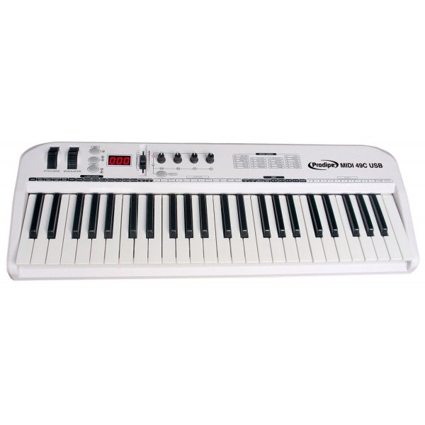 Clavier/Contrôleur MIDI - USB - 49 touches