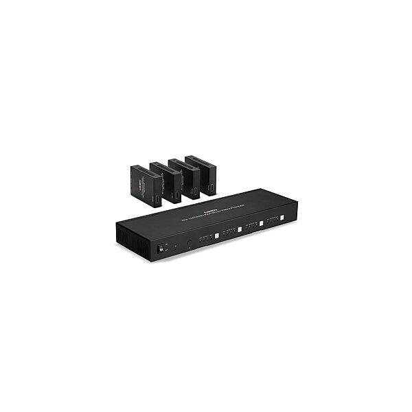 Lindy Extender Cat.6 Matrice 4x4 HDMI 4K60 & IR 70m