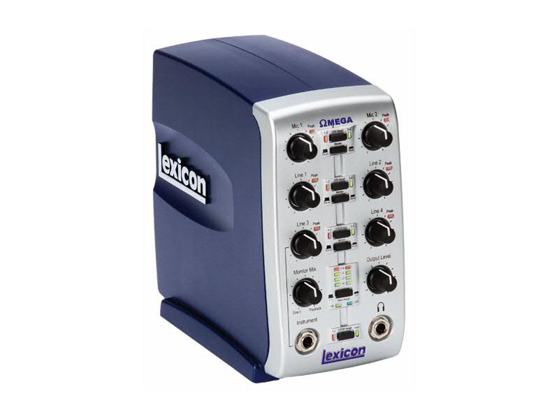 Lexicon Omega Desktop Recording Studio Audio interface SONOLOGY