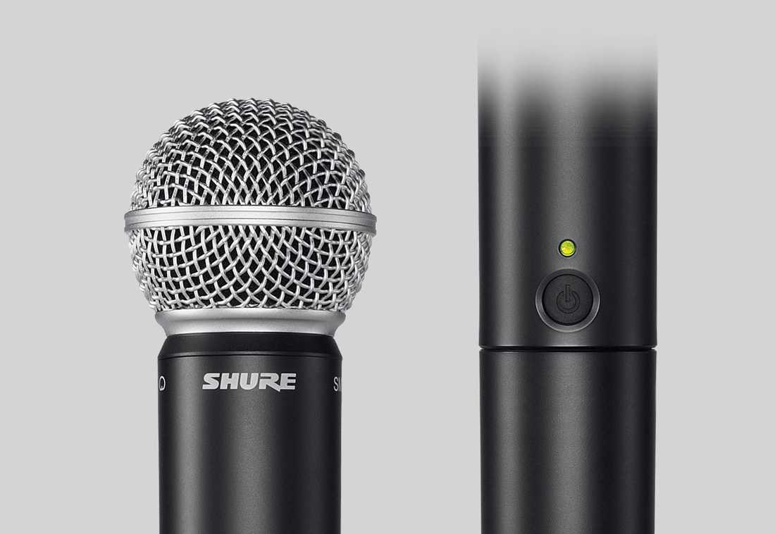 Shure blx288 sm58 microphone sonology toulouse