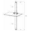 TV stand Sonorous PL2610 