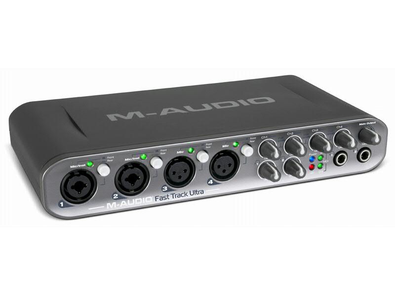 M-Audio Fast Track Ultra  Audio interface - SONOLOGY Toulouse