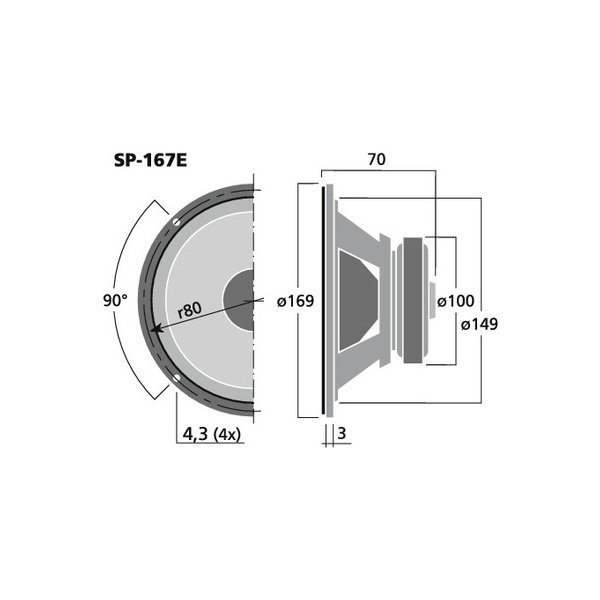 Monacor SP-167E