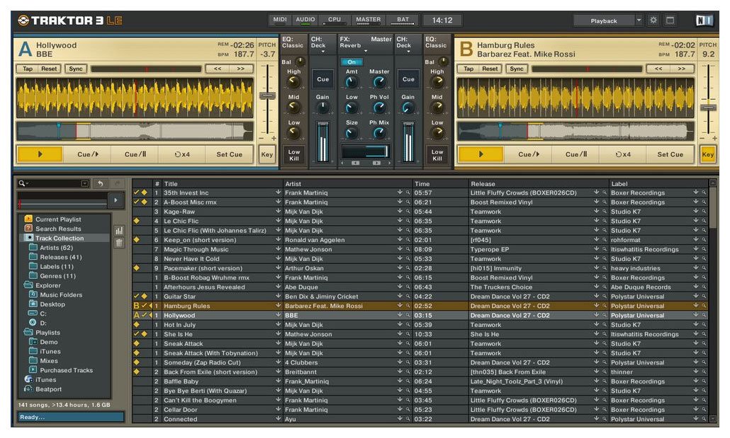 Numark mixmeister studio dj bronature