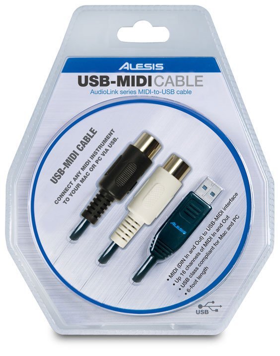 Alesis USB MIDI Cable MIDI Interface SONOLOGY Toulouse
