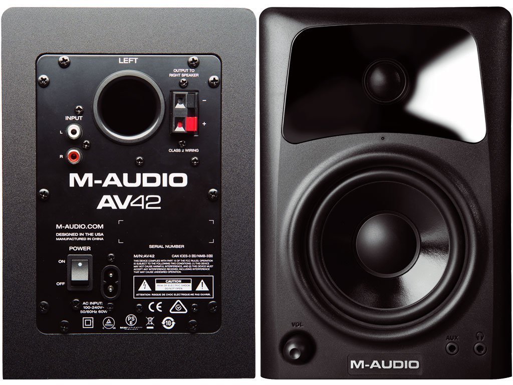 MAudio AV42 (each) Speaker Monitoring SONOLOGY Toulouse