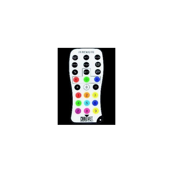 Chauvet IRC 6 Télécommande infrarouge et UV pour jeux de lumières Chauvet des gammes compatibles Freedom et IRC