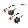 Lindy Convertisseur audio RJ45 / RCA (lindy 70460)