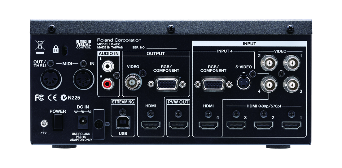 Roland V-4EX | Video Pro - SONOLOGY Toulouse