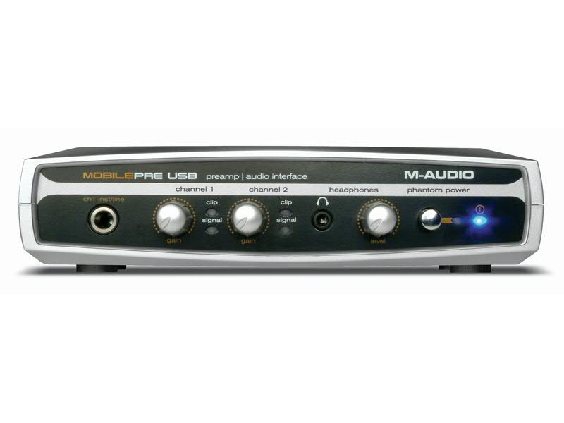 MAudio Mobile Pre USB Audio interface SONOLOGY Toulouse