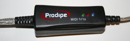 Prodipe Interface MIDI USB 1in/1out