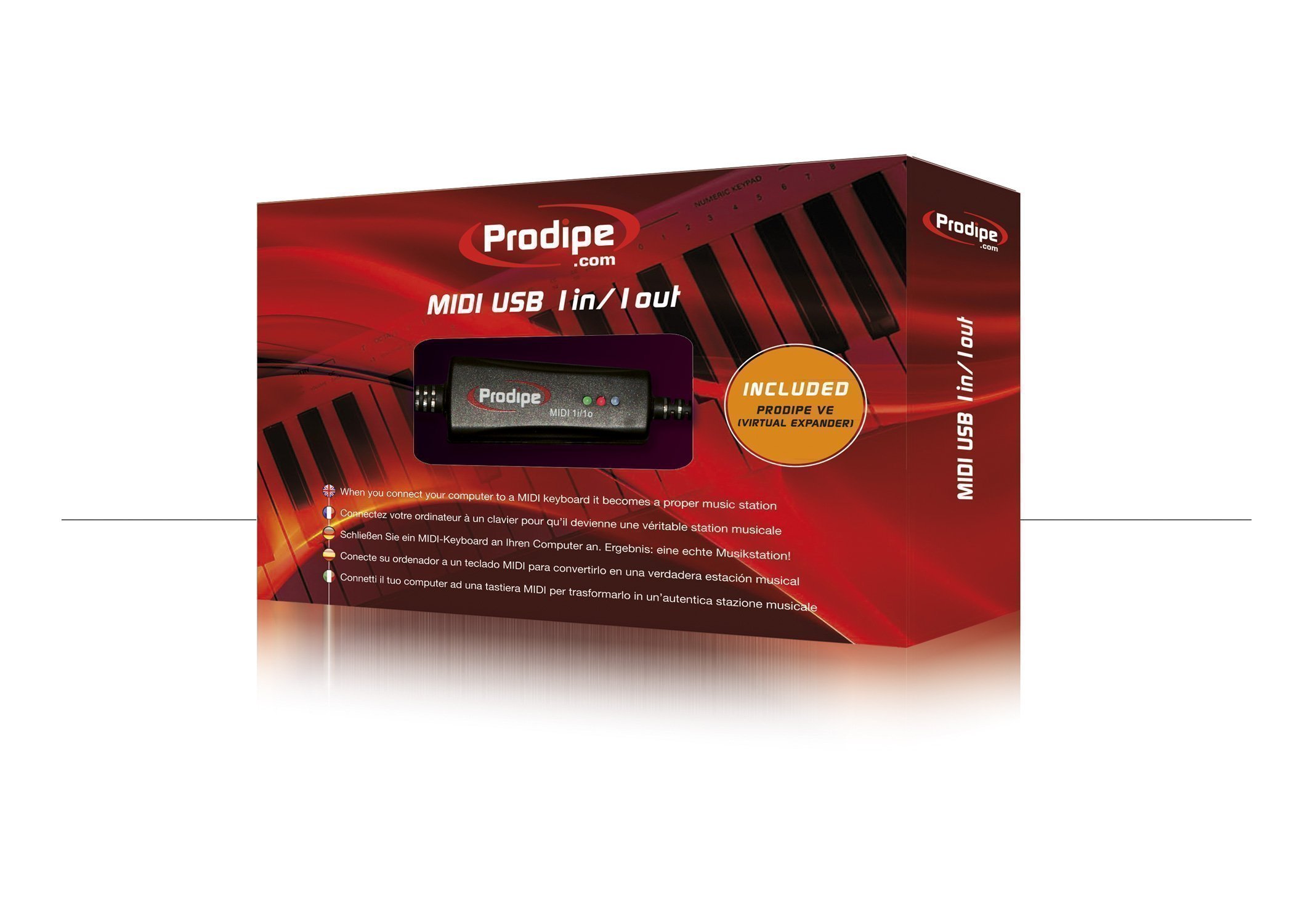 Prodipe Interface MIDI USB 1in/1out