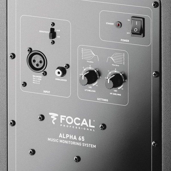 Focal Alpha 65 (unité) NOIR