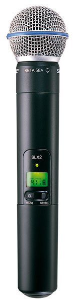 Shure SLX2 BETA58