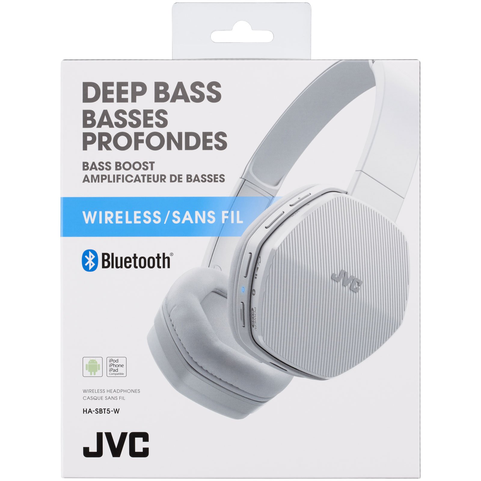 JVC HA-SBT5-E white | Headphone Hifi 