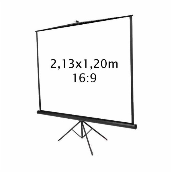 Kimex Projection Screen Tripod 213 x 120 16: 9