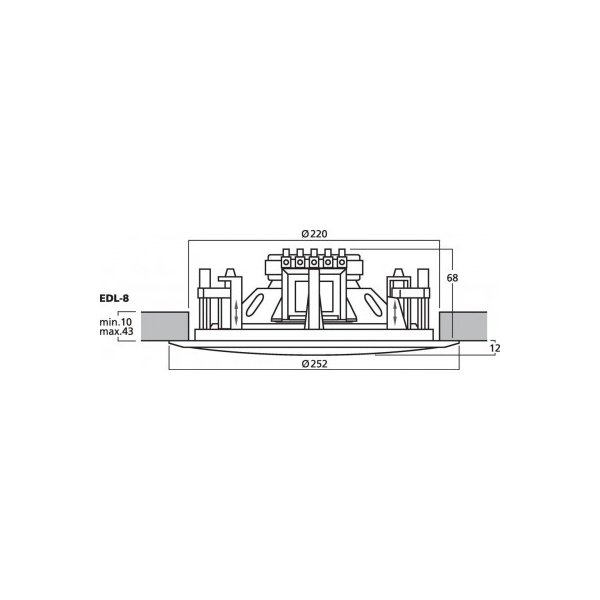 Monacor EDL-8