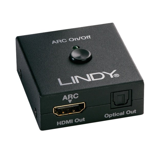 Lindy Extracteur audio HDMI ARC 4K avec sortie TosLink