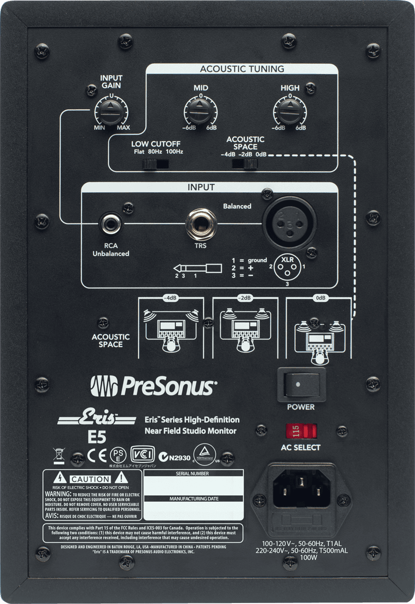 Presonus ERISE5 (each)