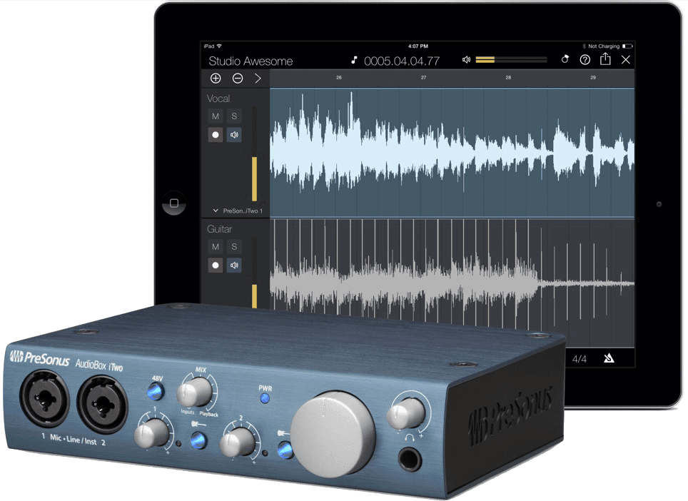 Presonus AUDIOBOX ITWO IntefaceCarte Audio SONOLOGY Toulouse