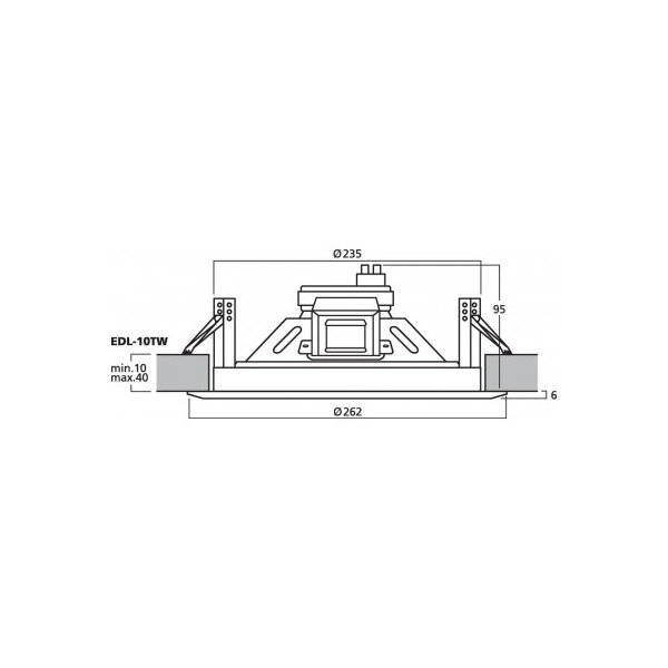 Monacor EDL-10TW