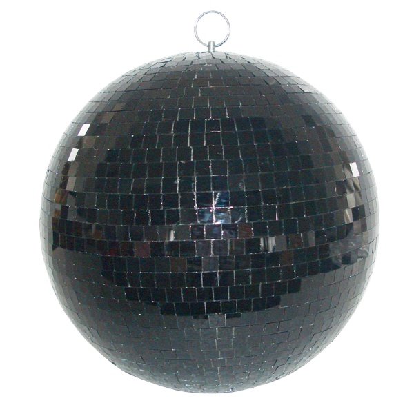 Ibiza MB012BL ( BOULE À FACETTES NOIRE 30CM )