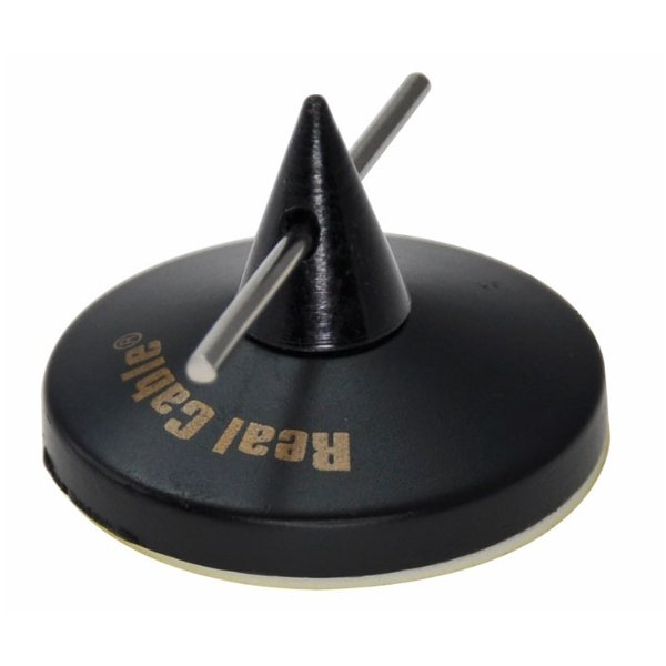 Real Cable TIP AND TIP ADJUSTABLE POINT 35/25 mm C880A Black (pack of 4)