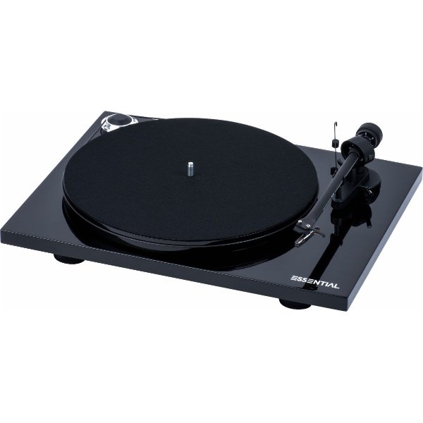 Pro-Ject Essential III Black lacquered + Ortofon OM10 cell
