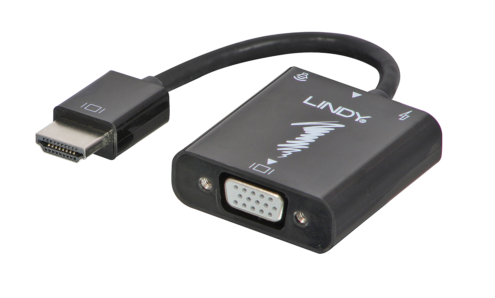 Lindy HDMI to VGA Audio Converter (Lindy 38185) Converter SONOLOGY Toulouse