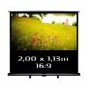 Screen  Kimex Ecran (Pull Up) projection transportable 200x113 format 16:9