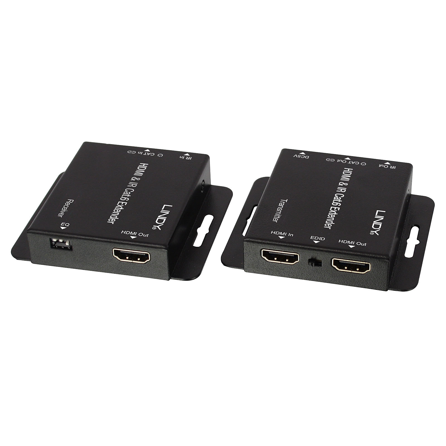 Lindy Switch Encastrable Multi AV vers HDMI (4 ports) - HDMI