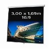Auditorium 26 Manual projection screen 300 x 169m format 16: 9