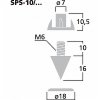 Hifi-Vidéo  Accessories-connectiques Monacor SPS-10/GO ( Pack de 4 )