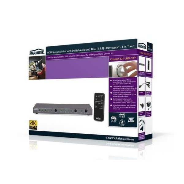 Marmitek CONNECT 621 UHD 2.0