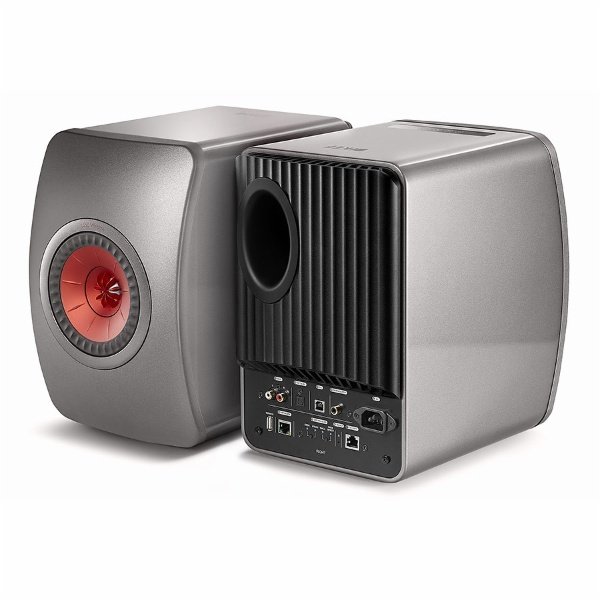 KEF KEF LS50 Wireless Titanium/Red (pair)