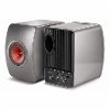 Enceintes KEF LS50 Wireless Titane/Rouge (la paire)