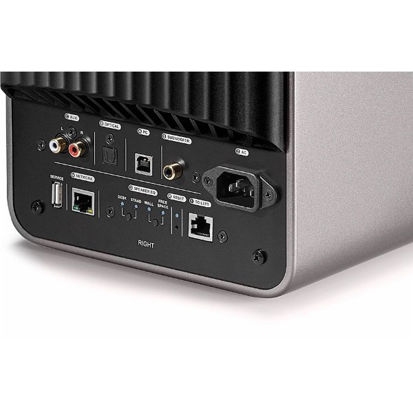 KEF LS50 Wireless Titane/Rouge (la paire) Enceintes SONOLOGY Toulouse