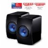 Enceintes KEF LS50 Wireless Noir/Bleu 