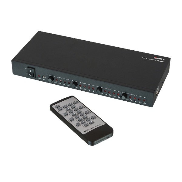 Lindy Matrice Switch Matrix HDMI 1.4 4x4 10.2G