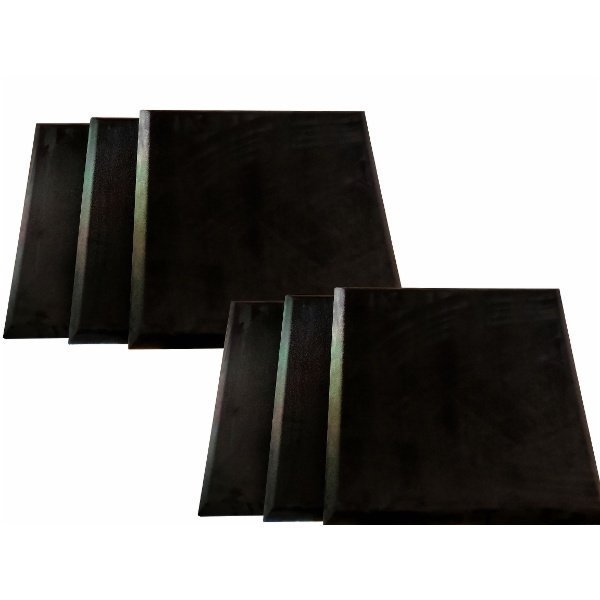 Artnovion Loa SQR Absorber - tissu noir Nero - lot de 6m