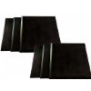 ACOUSTIC TREATMENT Artnovion Loa SQR Absorber - black cloth Nero - pack of 6m