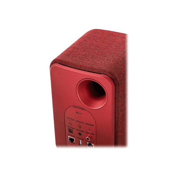 KEF LSX Wireless ROUGE (paire)