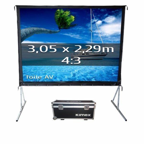 Kimex Ecran (valise) projection 3.05x2.29 m format 4:3